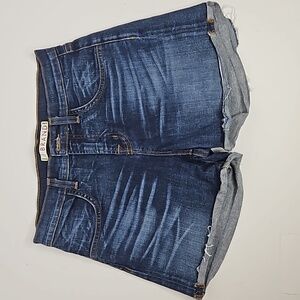 J Brand Gwen Raw Edge Denim Shorts Size 26